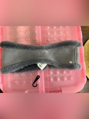 UGG Gray Plush Headband Ear Warmer